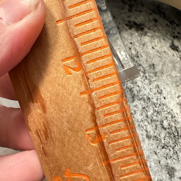 J RENEE VINTAGE Brown Alligator woman clear 2.5" classic preppy office heel 7.5 - Picture 15 of 15